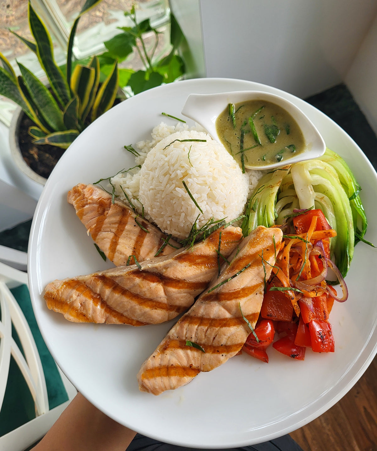 Thai Green Curry Salmon