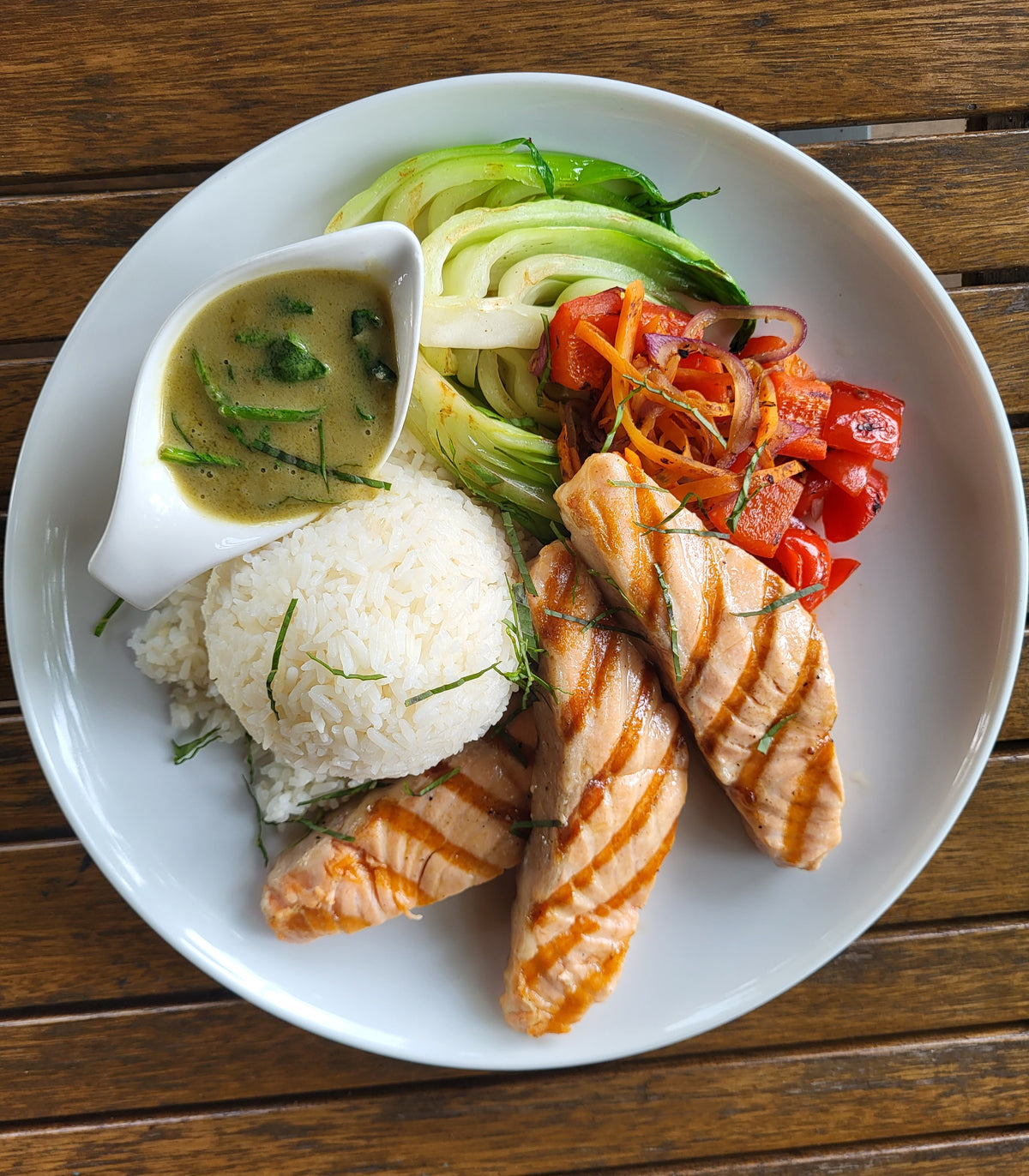 Thai Green Curry Salmon