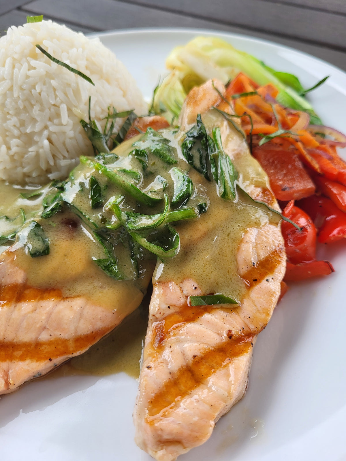 Thai Green Curry Salmon