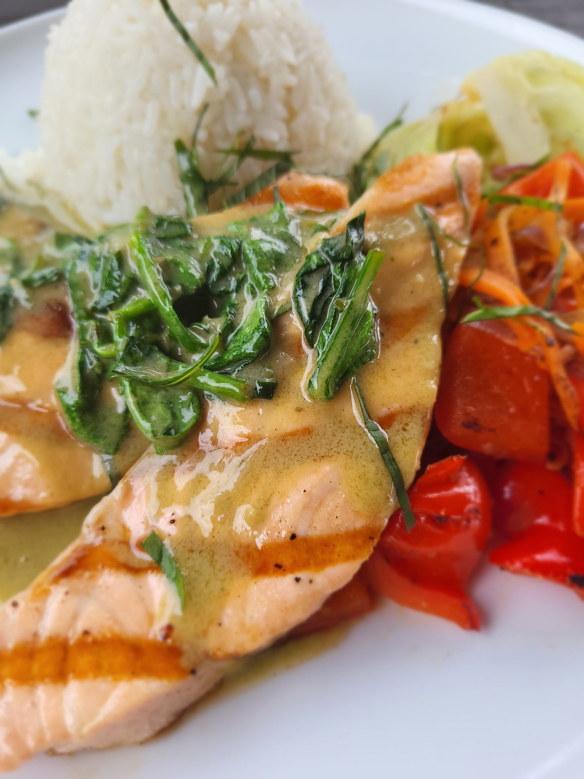 Thai Green Curry Salmon